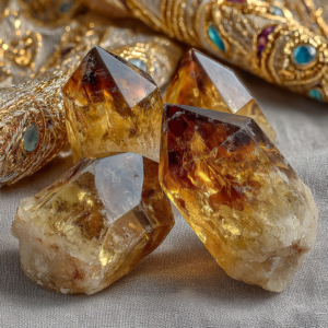 willgrupomj_Photo_of_several_citrine_crystals_and_sunstones_on__ce32bfcc-c152-4765-9d1d-959b589ee5e8